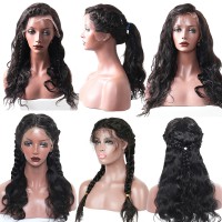 lace front brésilienne 180% densité