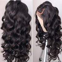 Lace wig 360 bouclée peruvienne